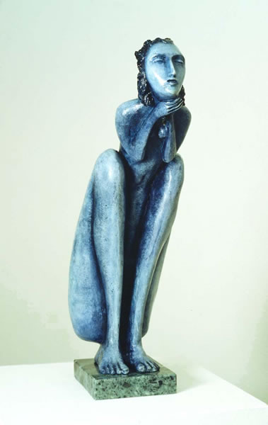 Escultura del pintor Antonio Posada