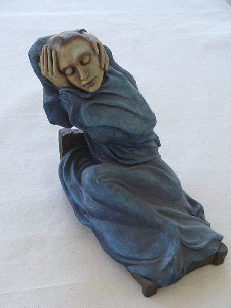 Escultura del pintor Antonio Posada