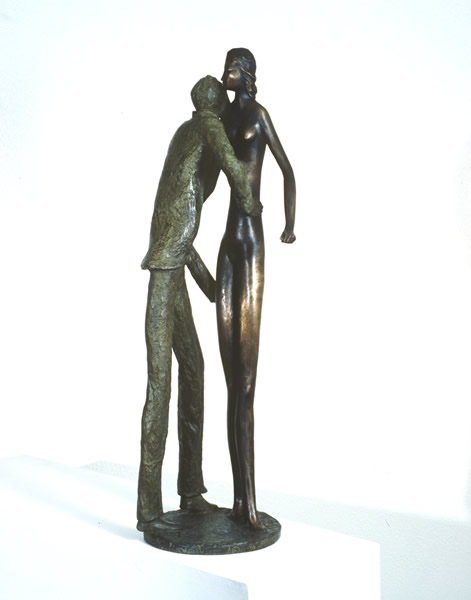 Escultura del pintor Antonio Posada