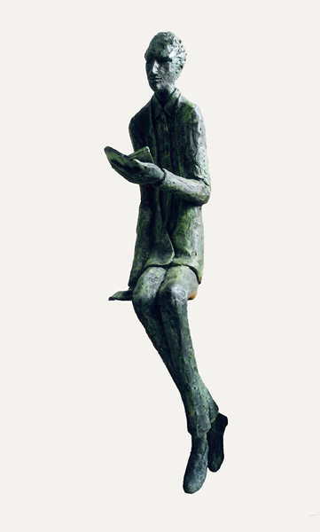 Escultura del pintor Antonio Posada