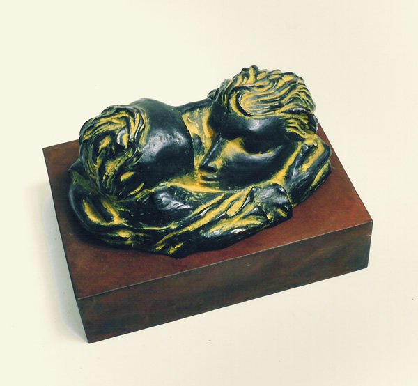 Escultura del pintor Antonio Posada