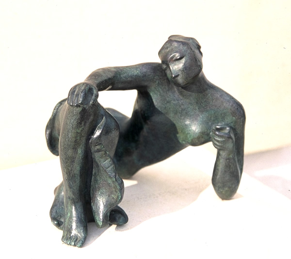 Escultura del pintor Antonio Posada