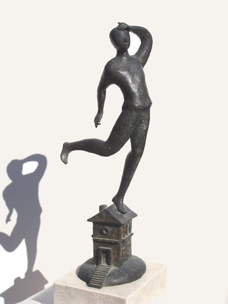 Escultura del pintor Antonio Posada