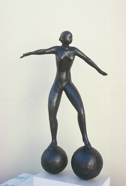 Escultura del pintor Antonio Posada